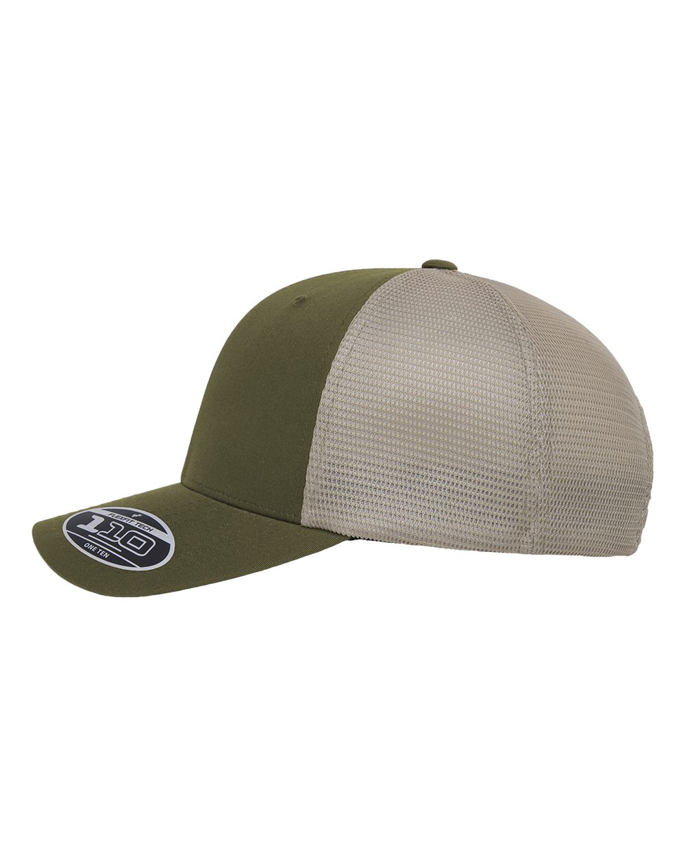 "Script" Leathette Patch 110® Mesh-Back Cap