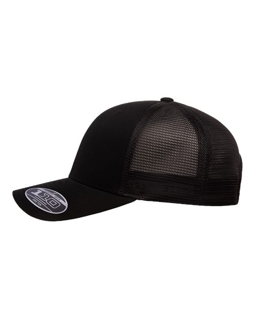 "Script" Leathette Patch 110® Mesh-Back Cap