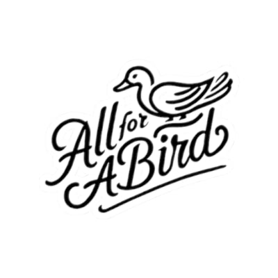 4" Kiss Cut All For A Bird "Script"