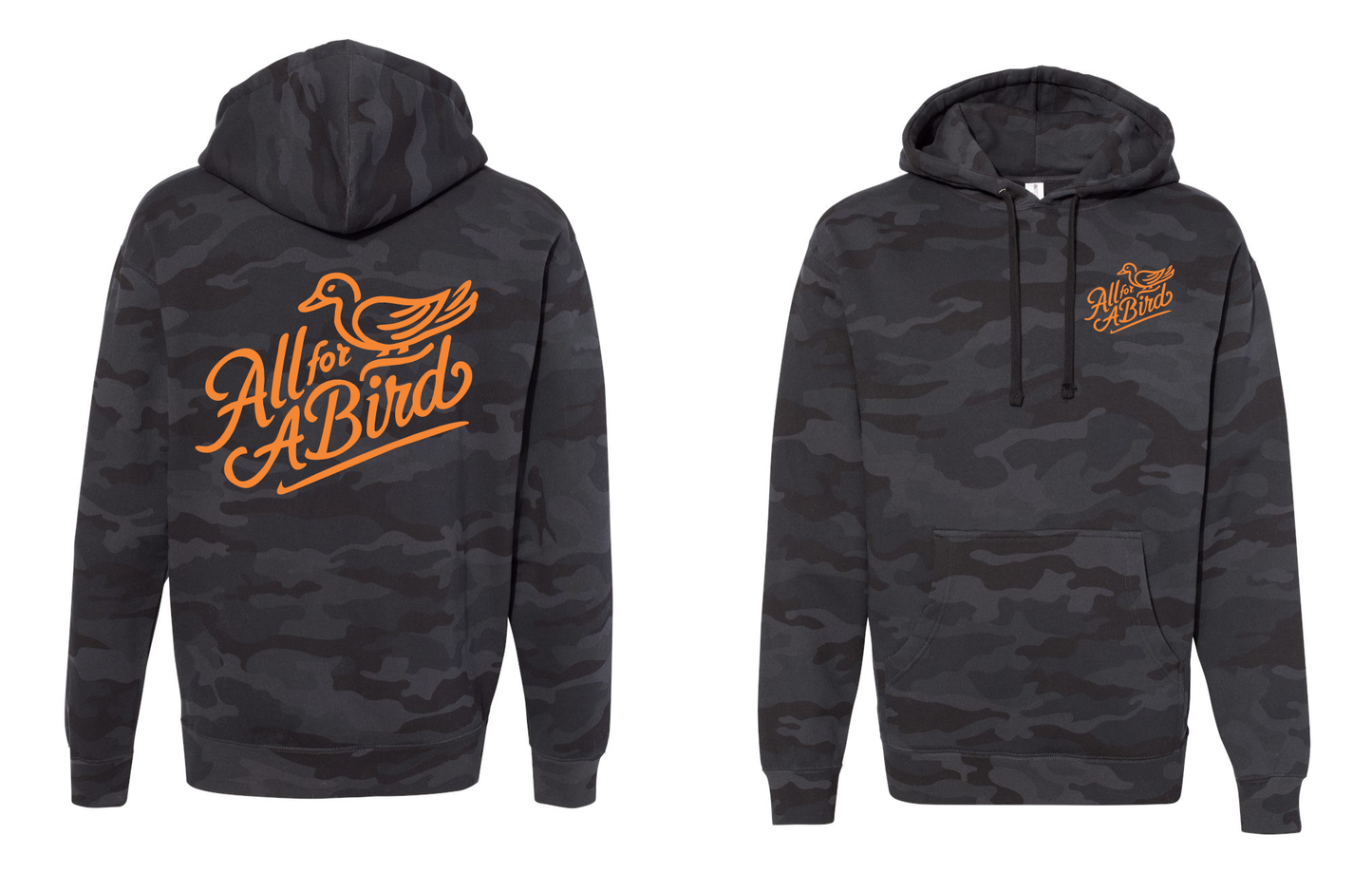 "Script" Camo Hoodies