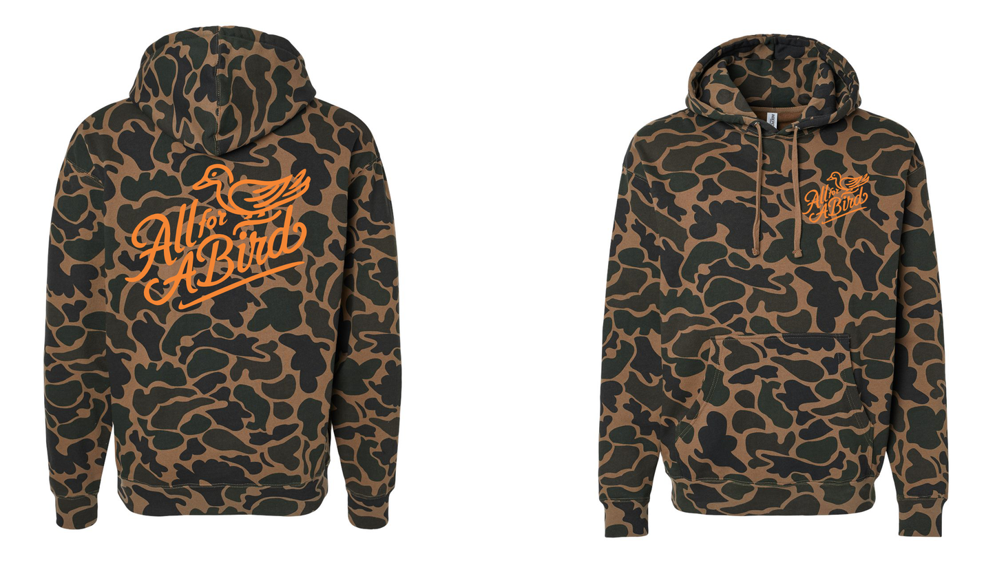 "Script" Camo Hoodies