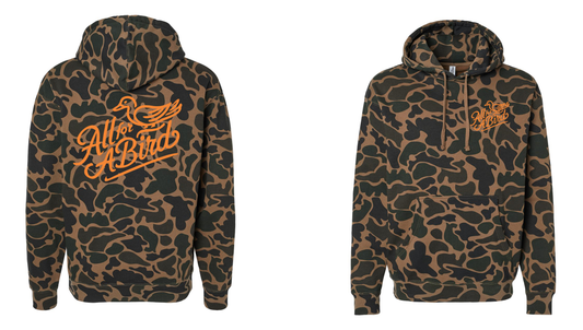 "Script" Camo Hoodies
