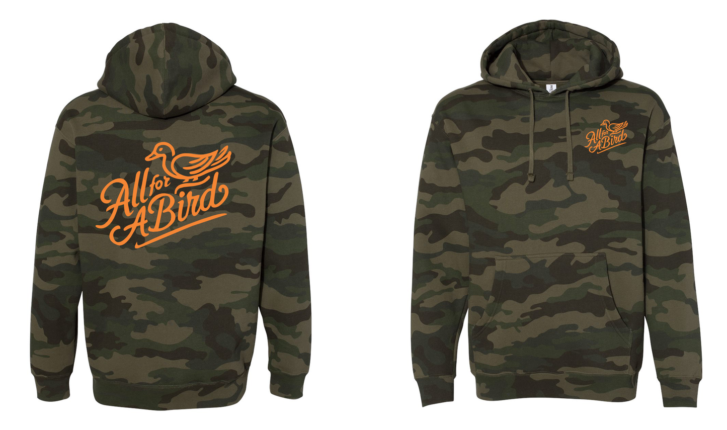 "Script" Camo Hoodies