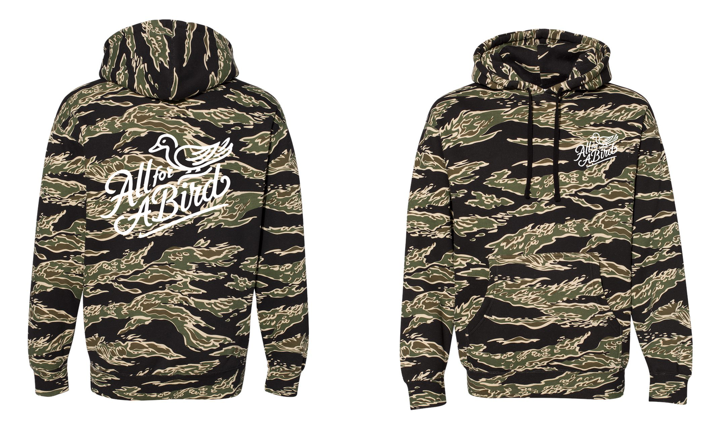 "Script" Camo Hoodies