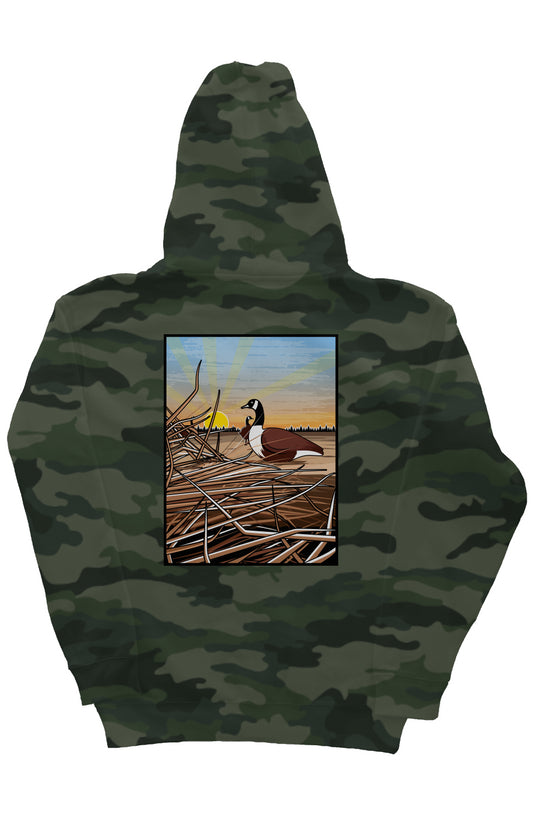 Silhouettes & Sunrises Heavyweight CAMO Hoodie