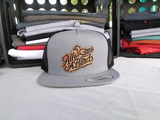 "Script" Patch Hat Flatbill snapback